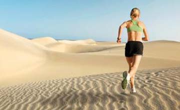 Running in the dunes 1/3 visual