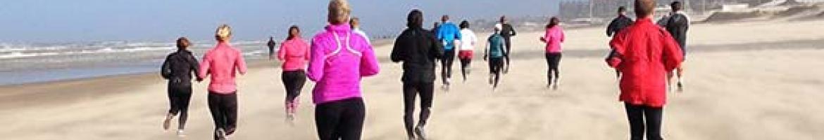 Duurloop op het strand 1/2 visual